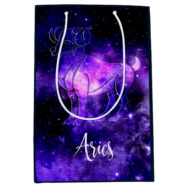 Zodiac : Aries Medium Gift Bag (Front)