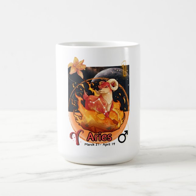 Zodiac - Aries Mug (Center)