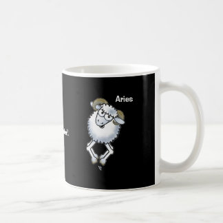 Zodiac Aries ram, Taurus bull gift mug. Coffee Mug