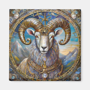 Zodiac - Aries The Ram Magnet