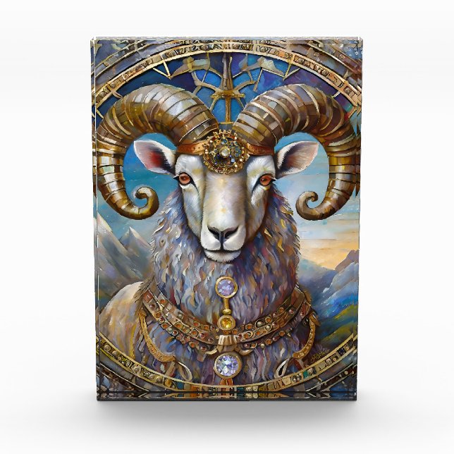 Zodiac - Aries The Ram Photo Block (Front)