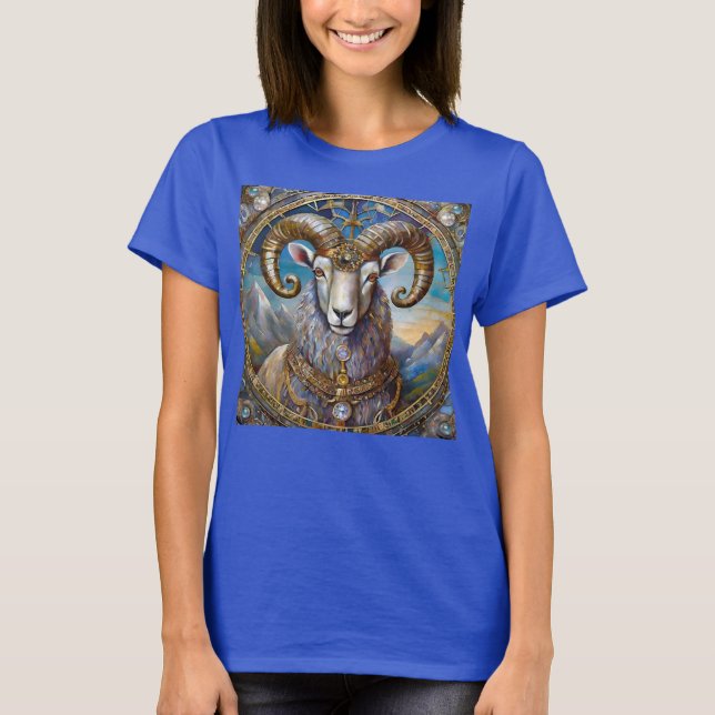 Zodiac - Aries The Ram T-Shirt (Front)