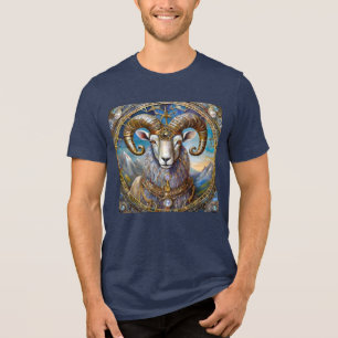Zodiac - Aries The Ram Tri-Blend Shirt
