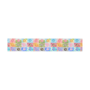 Zodiac Astrological Signs Birthday Art Invitation Belly Band