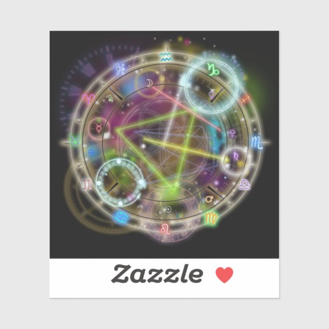 Zodiac Astrology Chart (Sheet)