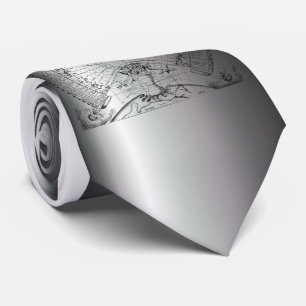 Zodiac Astrology Chart Tie
