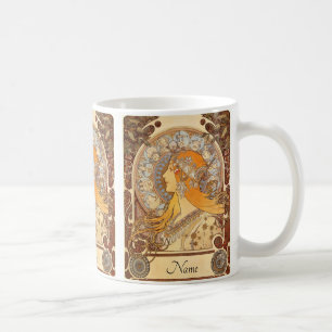 Zodiac by Alphonse Mucha Coffee Mug