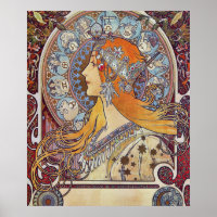 Zodiac by Alphonse Mucha