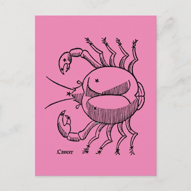 Zodiac: Cancer, 1482 Postcard (Front)