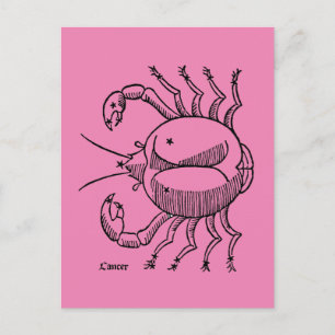 Zodiac: Cancer, 1482 Postcard