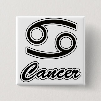 Zodiac: Cancer 15 Cm Square Badge