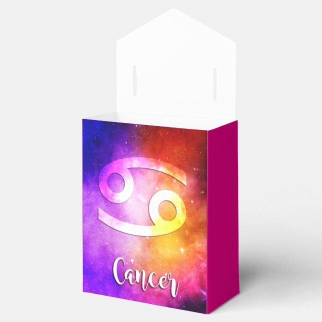 Zodiac : Cancer Candy Space Favour Box (Opened)