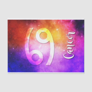 Zodiac : Cancer Candy Space Tissue Paper