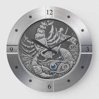 Zodiac ~ Cancer ~ Celestial ~ Western Astrology ~ Large Clock