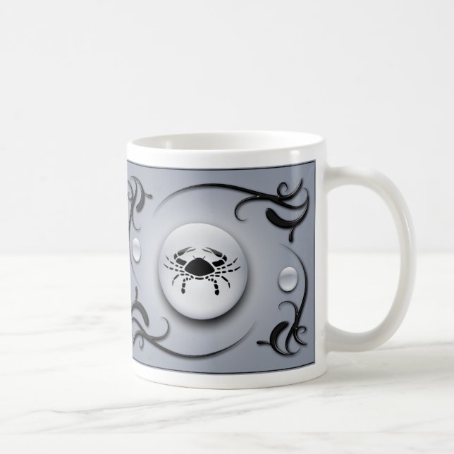 Zodiac Cancer Coffee Mug (Right)