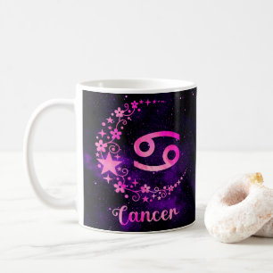 Zodiac Cancer Design Coffee Mug Cup