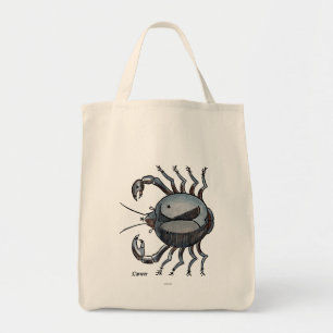 Zodiac: Cancer In Colour Tote Bag