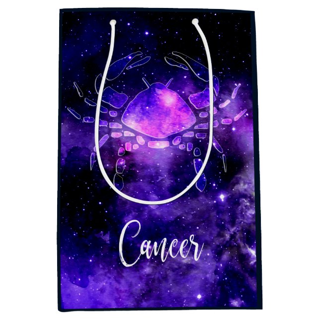 Zodiac : Cancer Medium Gift Bag (Front)
