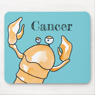 Zodiac cancer mouse mat