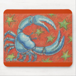 Zodiac Cancer mousepad
