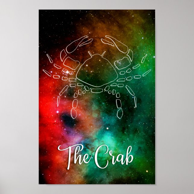 Zodiac : Cancer 'The Crab' Poster (Front)