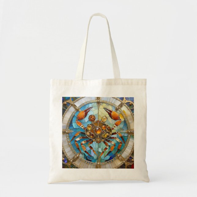 Zodiac - Cancer The Crab Tote Bag (Front)