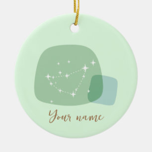 Zodiac Capricorn Ceramic Tree Decoration