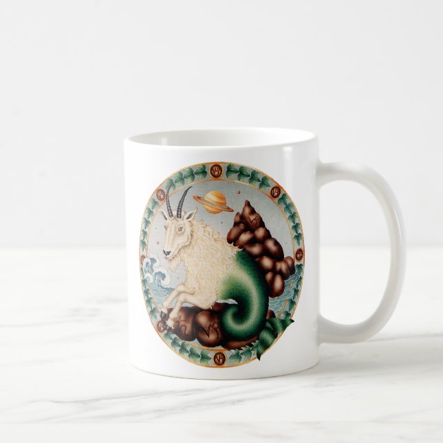 Zodiac Capricorn Coffee Mug (Right)