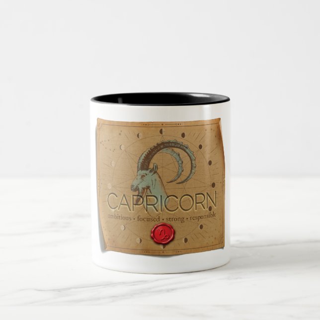 Zodiac - Capricorn - Coffee Mug (Center)