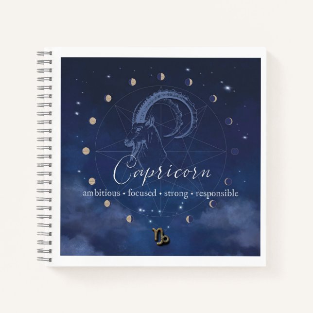 Zodiac - Capricorn - Journal (Front)