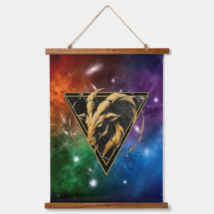 Zodiac Capricorn Nebula Background Astro Gift Hanging Tapestry