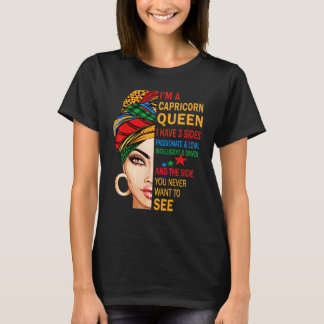 Zodiac capricorn queen shirt birthday gift for cap