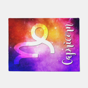 Zodiac : Capricorn Space Candy Doormat