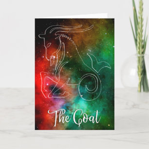 Zodiac : Capricorn 'The Goat' Card