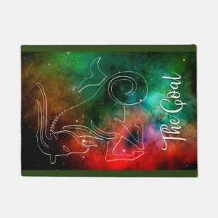 Zodiac : Capricorn 'The Goat' Doormat