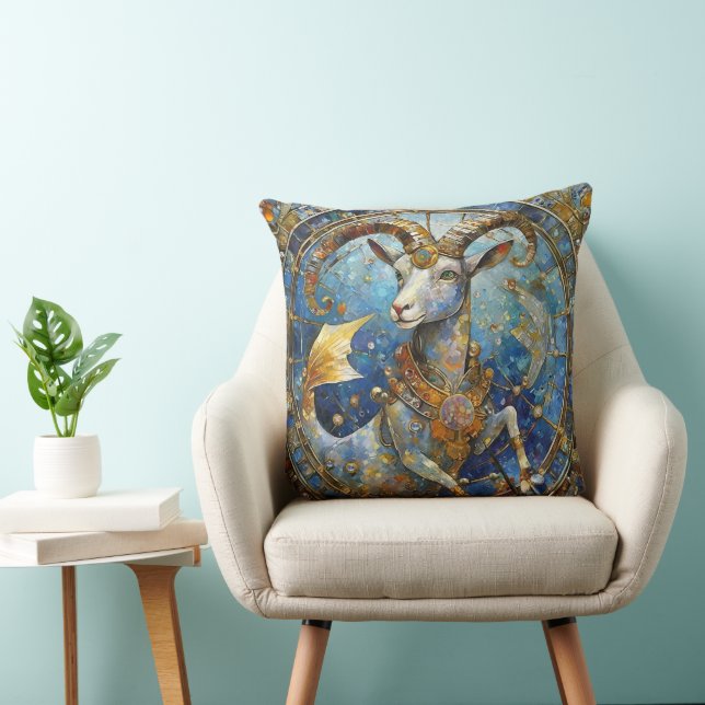 Zodiac - Capricorn the Sea Goat Cushion (Chair)