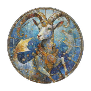 Zodiac - Capricorn the Sea Goat Cutting Board