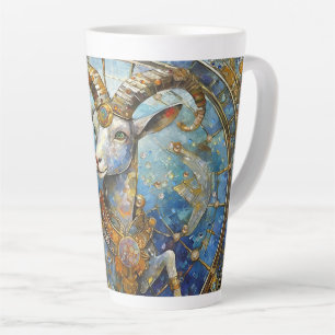 Zodiac - Capricorn the Sea Goat Latte Mug