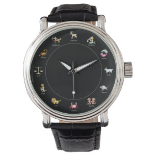 Zodiac Cartoon Symbol Watch