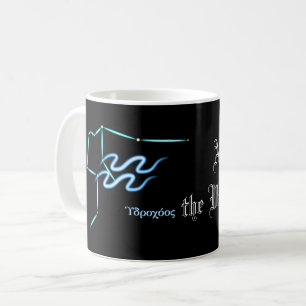 Zodiac Constellation Aquarius Coffee Mug