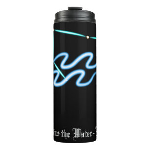 Zodiac Constellation Aquarius Thermal Tumbler