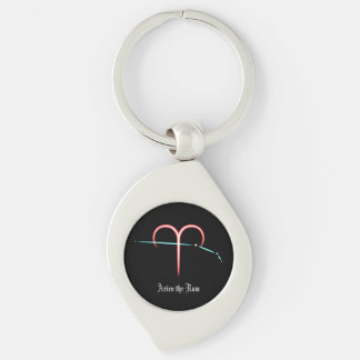 Zodiac Constellation Aries Keychain
