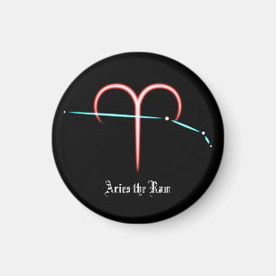 Zodiac Constellation Aries Magnet