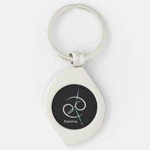 Zodiac Constellation Cancer Keychain