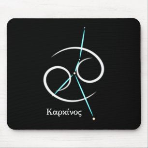 Zodiac Constellation Cancer Mouse Pad