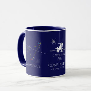 Zodiac Constellation Capricornus Mug
