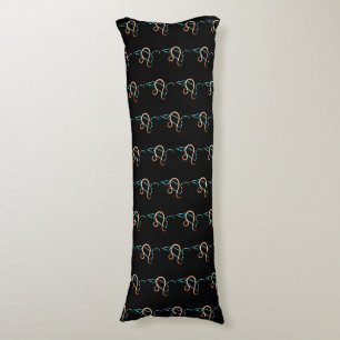 Zodiac Constellation Leo Body Pillow