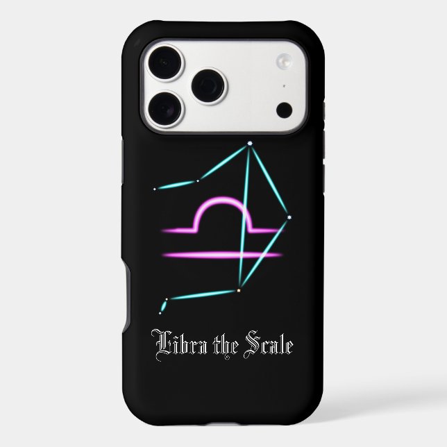 Zodiac Constellation Libra Case-Mate iPhone Case (Back)