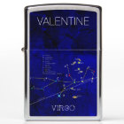 Zodiac constellation of stars VIRGO elegant