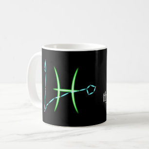 Zodiac Constellation Pisces Coffee Mug